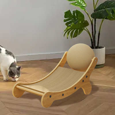 Lit à griffer en sisal pour chat