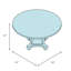 Rustique Round Dining Table-50737905