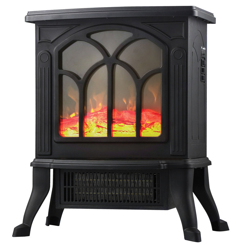Comfort Glow Freestanding Electric Fireplace Stove Heater, Heat Up To 750 Sq Ft - ES4195