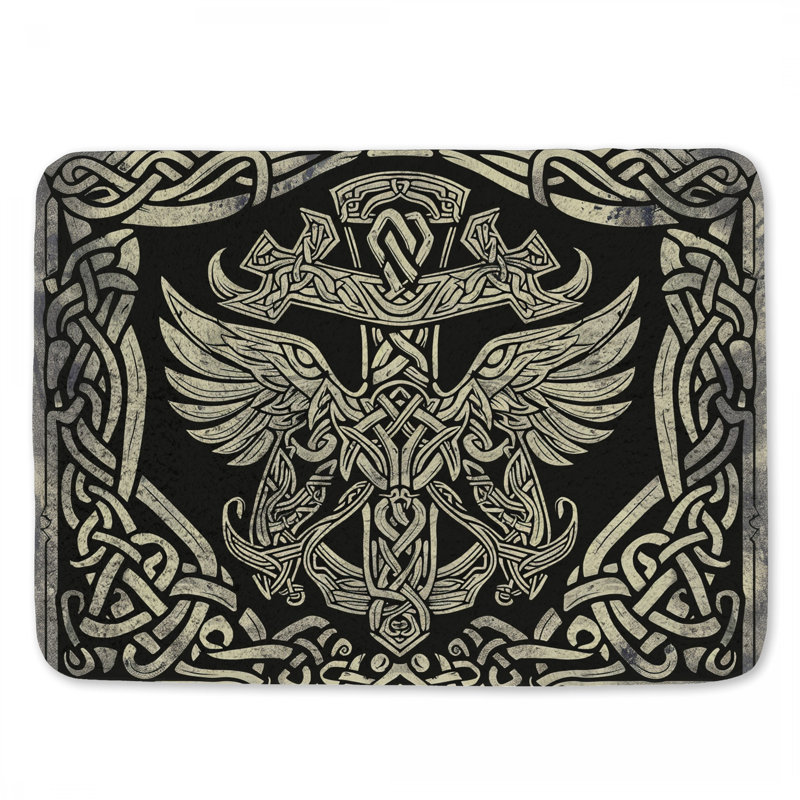 Tapis de bain Celtic Knot, L 24 po x l 17 po