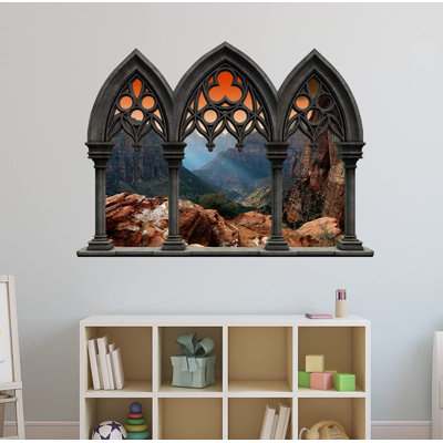 Landscape & Nature Non-Wall Damaging Wall Decal