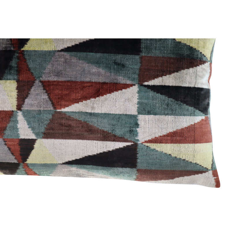Velvet Lumbar Pillow Cover & Insert