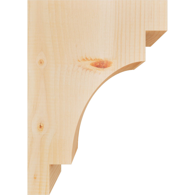 Corbeau méditerranéen, H 16 po x l 5,5 po x P 12 po, Sapin de Douglas, Lisse