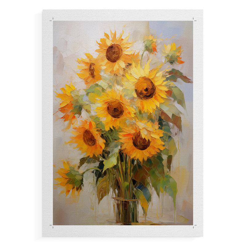 Série FLORAL CDLX - Impression sur toile seulement - NON CADRE, H 60 po x l 40 po