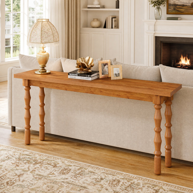 Donney 70.9" Solid Wood Console Table