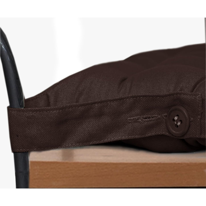 Chair Pad Cushion, Chocolate
