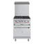 Cuisinière au propane liquide 24 pouces à 4 brûleurs avec four en acier inoxydable (km-cr24-lp)-119235583