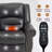 Power Lift Function Recliner Chair With Heating Function With Massage Function Dual Motor With Infinite Position Function With 350 LBS Weight Capacity, Faux Leather Upholstered, With Heavy-Duty Motion Mechanism With USB Port Ports-1737471891