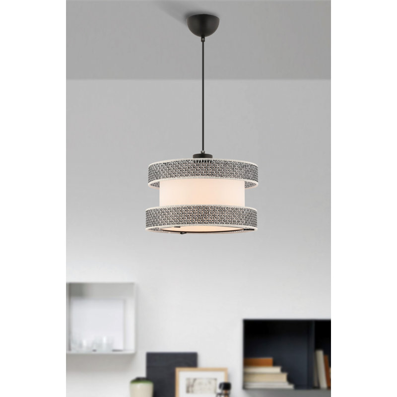 Lustre, Gris / blanc