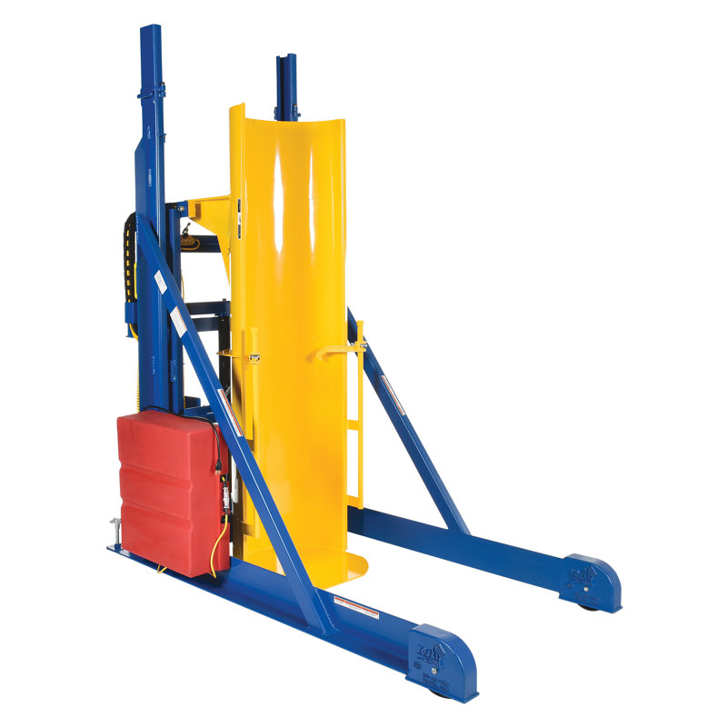 Capacity Hydraulic Lift-Dump, 99.75" H x 51" W x 82.37" D