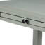 Table de chevet au fini bleu minuit avec tiroir de rangement gris antique-1132953135