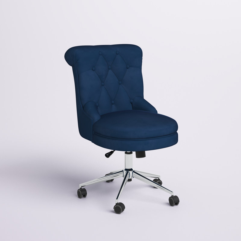 Chaise de travail Wynnie, Bleu