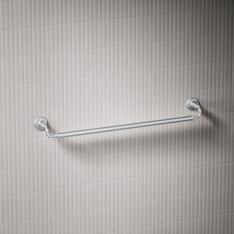 Barre d'appui Kohler Artifacts, L 12 po, Chrome poli