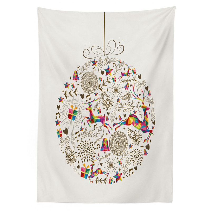 Christmas Tablecloth, 70" x 52"