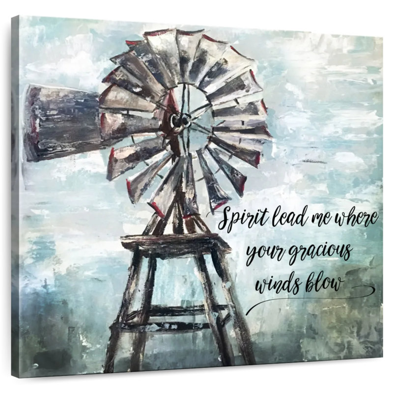 Lilie Primitive Windmill, 36" H x 36" W
