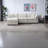 Spacious Beige Sectionals, Soft Chenille L-shape Sofa With Ottoman For Home