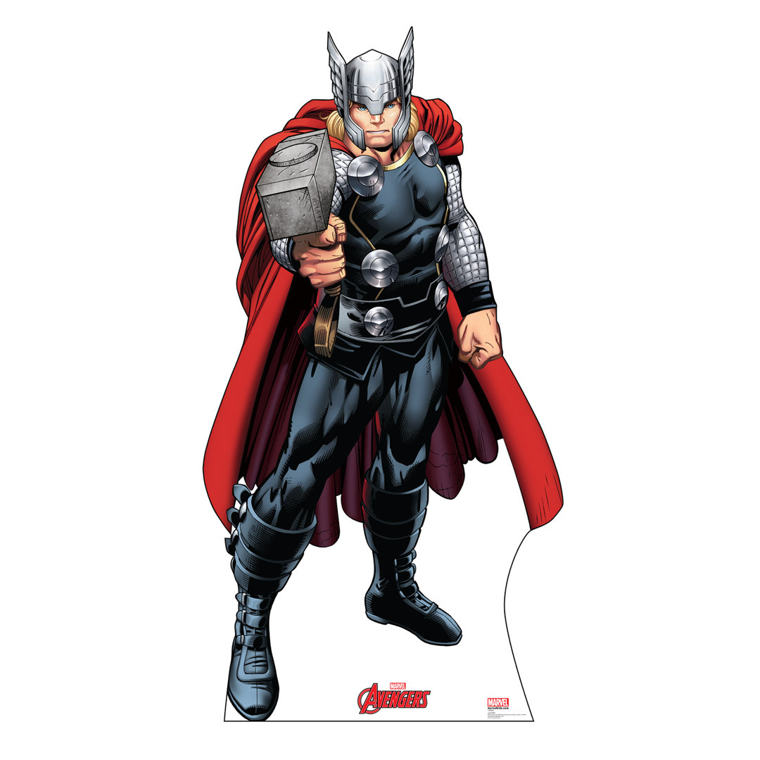 74'' Superheroes & Villains Cardboard Standup Advanced Graphics