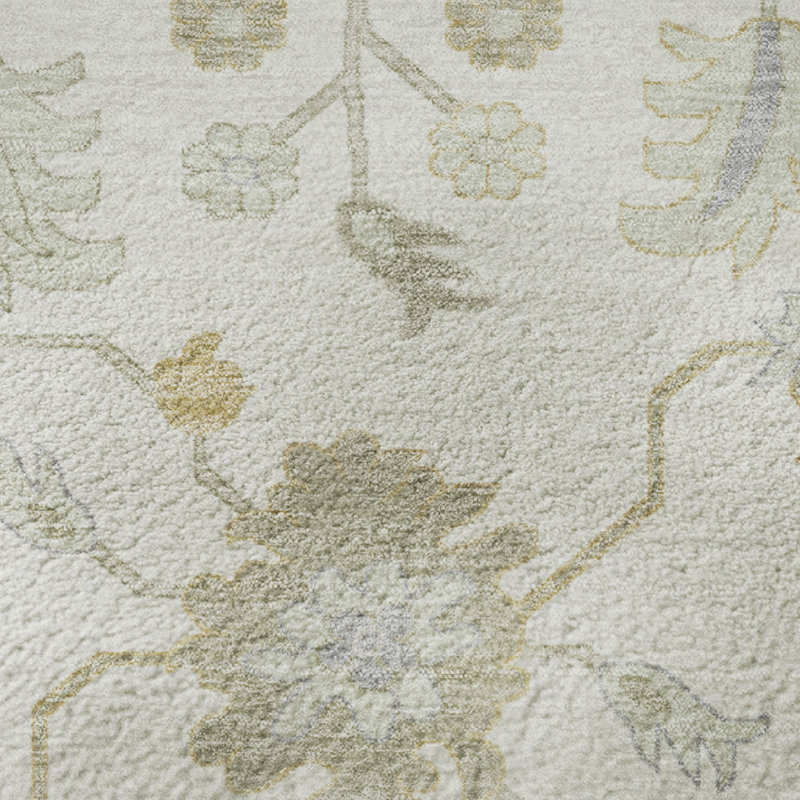 Premium Machine Washable Grilli AMF1854 Global Rug, Rectangle 8' x 10'