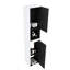 Armoire murale de salle de bain 12 po, 2 portes à fermeture en douceur, blanc, objet tendance, armoire de rangement généreuse, 12 po, accessoire, espace généreux