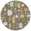 Tapis Mid-Century moderne lavable à la machine intérieur / extérieur Jourdan ACN2393-1388402434