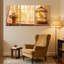 Birds Sunlit Window Birdcage Flowers-1248353629