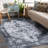 Devonie Oriental Flatweave Performance Black Machine Washable Area Rug-368048924
