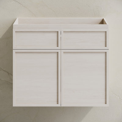 Armoire de salle de bain murale sans plateau St. Tropez