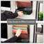 Organiseur de dossiers vertical à 4 niveaux Mind Reader, fixation murale ou utilisation sur bureau, trieur de documents en maille métallique avec tiroir, bureau-135545767