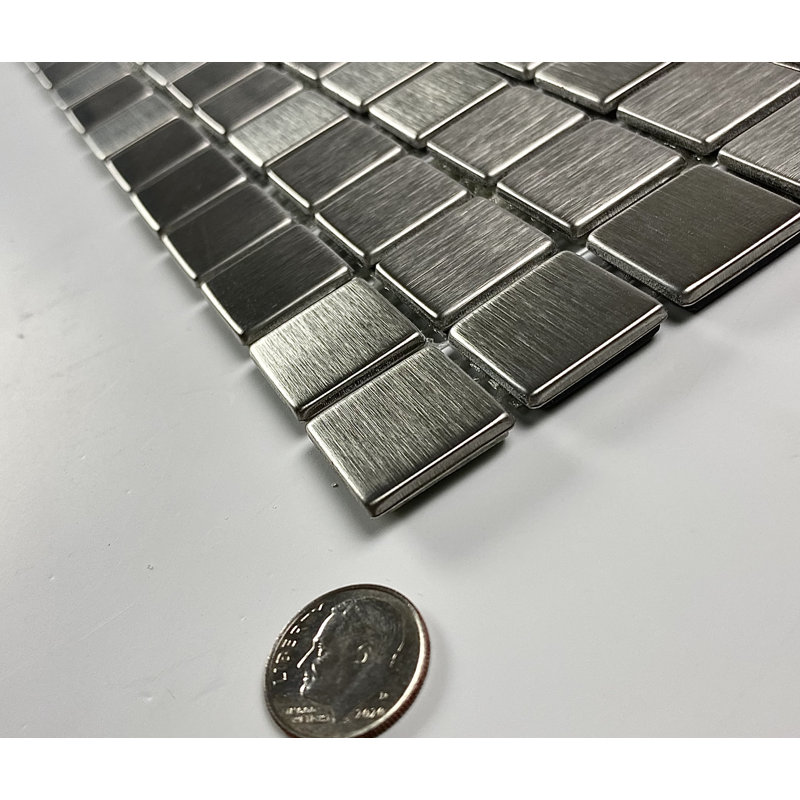 Enchanted 1" x 1" Metal Mosaic Tile