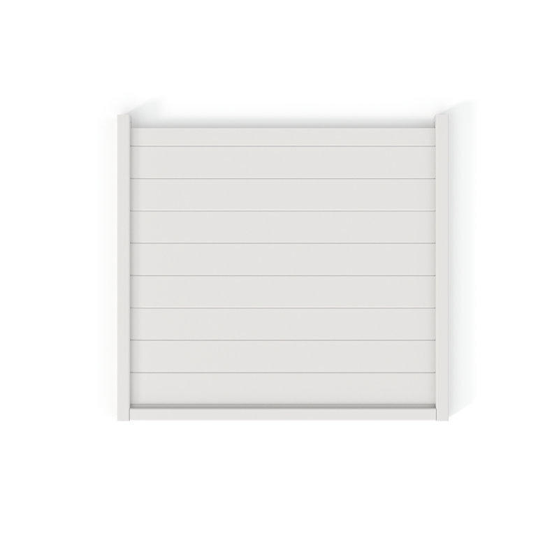 White Vinyl Winter Cover for Liberty Lattice AC Screen