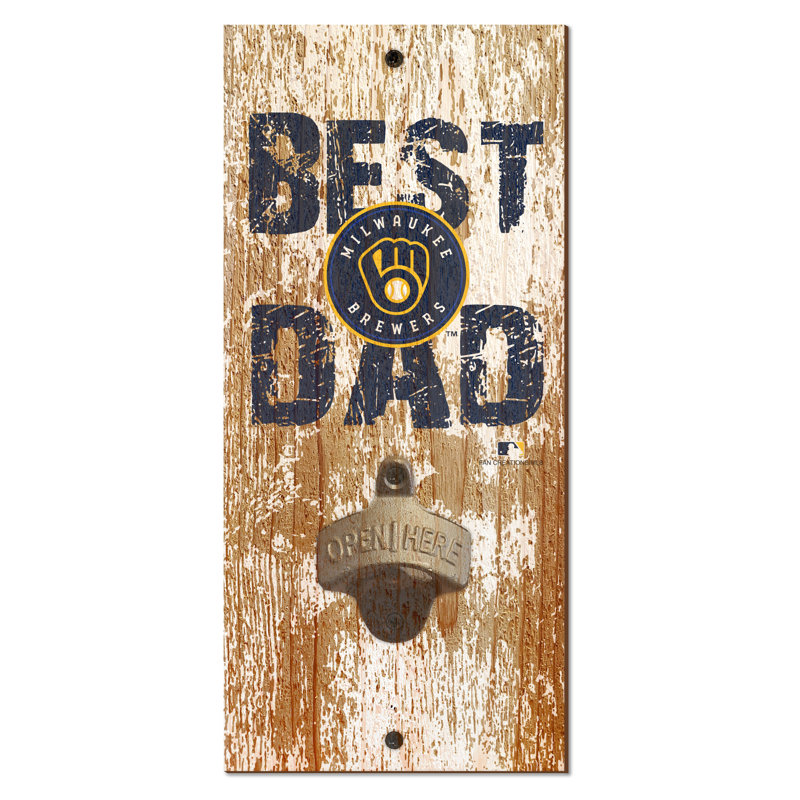 Gold Brass Stainless Steel Bottle Opener, Brewers