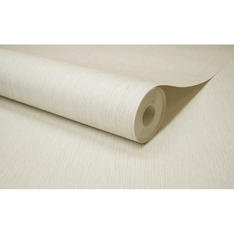 Papier peint texturé Elijah, Crème
