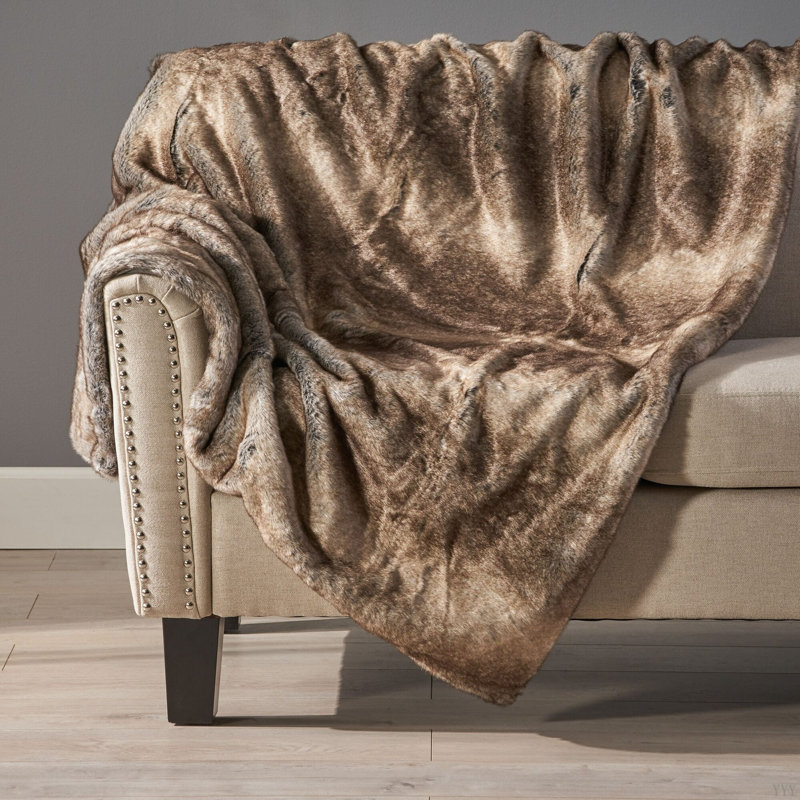 THROW - 50'' X 60'', Brown