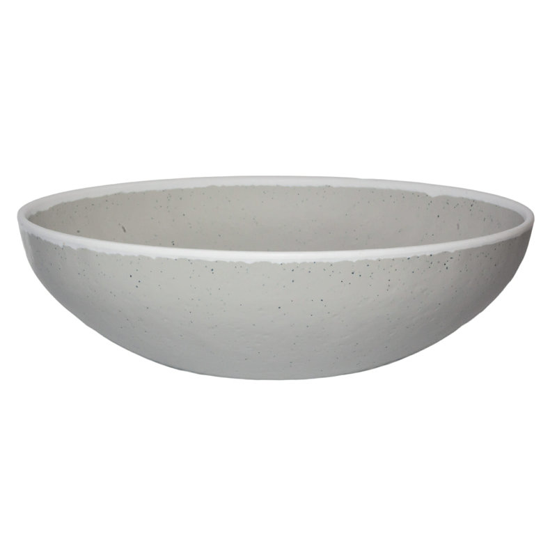 GET Bol de service en plastique, Gris, 13.5"