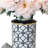 Elegant Ceramic Ginger Jars with Geometrical Design and Removable Lid-1334150256