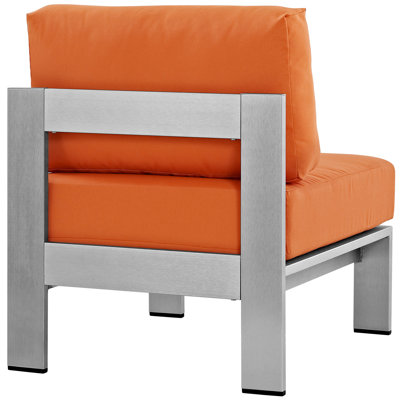 Chaise de patio avec coussins Shore