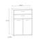 Bibeau 84.5cm Wide 2 -Drawer File Cabinet
