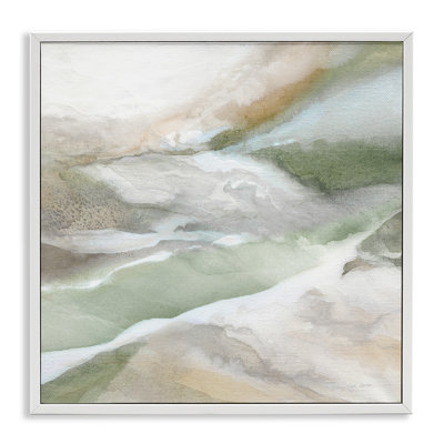 Serene Misty Landscape Framed Giclee, design by Carol Robinson