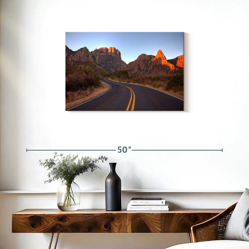 Mehar Texas Mountain Road, 20" H x 30" W