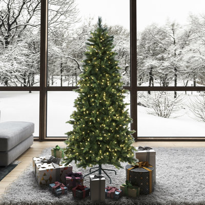 6.5' H Lighted Artificial Christmas Tree