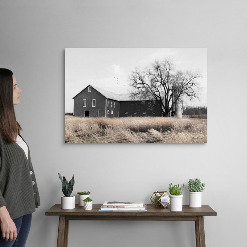 « Ohio Fields II » par Lori Deiter-reproduction de photo sur toile, H 24 po x l 36 po x P 1,25 po, Toile tendue