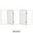Alex 26.5"H Short Folding Screen-1285166617-1285166618