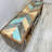 3x2 Vinyl Record Storage with "I Got the Blues" Colliding Chevron Top