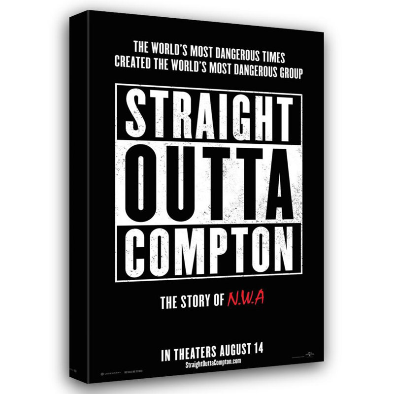 Straight Outta Compton, 24" H x 15" W