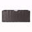 3-Pc Foldable Woven Fiber Basket Set; Chocolate-1087029123
