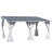 White Hard Top Lean To Gazebo Pergola With Curtains And Mosquito Netting-123829702
