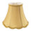 Gold Fabric Lampshade Replacement, Softback, 5'' Top X 10'' Bottom X 8.3'' Slant Height X 8'' Vertical Height, Lamp Harp Included