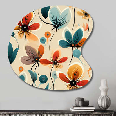 Arocho - Midcentury Irregular Metal Wall Art