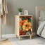 36cm W Engineered Wood Bedside Table