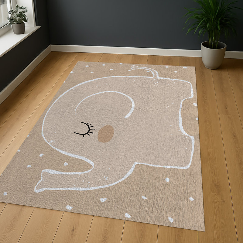 Geometric Shapes Area Rug, Runner 70 x 140 cm